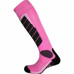 Bon marché ⌛ Chaussettes De Ski MONNET MI-BAS ACCESS ROSE 23 Rose 😍