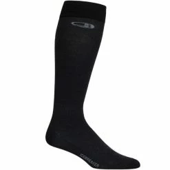 Remise 👍 Chaussettes De Ski ICEBREAKER SNOW LIGHT LINER OTC BLACK 23 Noir 🥰