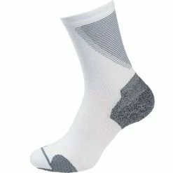 De gros 👍 Chaussettes Randonnée ODLO CHAUSSETTES CERAMICOOL WHITE 23 Blanc / Gris 🔥