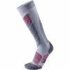 Offres 🔔 Chaussettes De Ski UYN LADY SKI ALL MOUNTAIN 🧦 SOCKS LIGHT GREY MELANGE/CORAL 23 Gris / Rose 😉 -Chaussettes sport Soldes 9 67932 s100042 g725 01