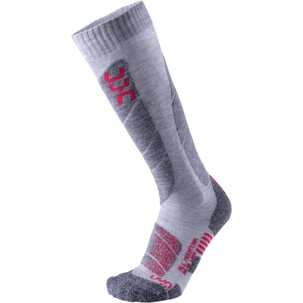 Offres 🔔 Chaussettes De Ski UYN LADY SKI ALL MOUNTAIN 🧦 SOCKS LIGHT GREY MELANGE/CORAL 23 Gris / Rose 😉 3 Offres 🔔 Chaussettes De Ski UYN LADY SKI ALL MOUNTAIN 🧦 SOCKS LIGHT GREY MELANGE/CORAL 23 Gris / Rose 😉