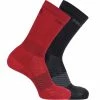 Vente flash 😀 Chaussettes Trail Running SALOMON XA 2-PACK JR GOJI BERRY/BLACK 21 Noir / Rouge 🔥 -Chaussettes sport Soldes 9 68248 lc1344000 01