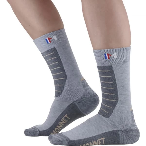 Tout neuf 🔥 Chaussettes Randonnée MONNET TREK PERF BEIGE 22 Gris ✔️ 4 Tout neuf 🔥 Chaussettes Randonnée MONNET TREK PERF BEIGE 22 Gris ✔️ – Image 2