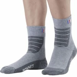 Tout neuf 😉 Chaussettes Randonnée MONNET MID PERF BLANC 22 Gris 🔔