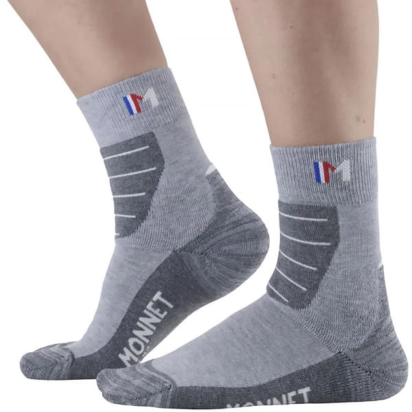 Tout neuf 😉 Chaussettes Randonnée MONNET MID PERF BLANC 22 Gris 🔔 4 Tout neuf 😉 Chaussettes Randonnée MONNET MID PERF BLANC 22 Gris 🔔 – Image 2