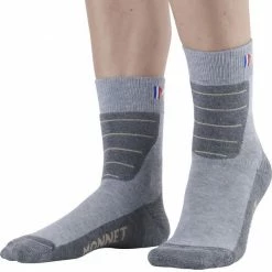 Meilleure affaire 🎁 Chaussettes Randonnée MONNET MID PERF BEIGE 22 Gris ❤️