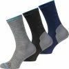 Le moins cher ✔️ Chaussettes Trail Running ODLO CHAUSSETTES LONGUES ALLROUND PACK X3 CLASSIC 23 Bleu / Noir / Gris 🎁 -Chaussettes sport Soldes 9 71183 chaussettes longues allround pack x3 classic 798290 70447 01