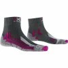 Acheter ✨ Chaussettes Randonnée X-SOCKS TREK OUTDOOR LOW CUT WMN ANTHRACITE/FUCHSIA 22 Gris / Rose ⭐