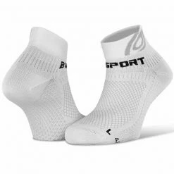 Meilleur prix 🎁 Chaussettes Trail Running BV SPORT SOCQUETTE LIGHT 3D WHITE 22  Blanc 🤩
