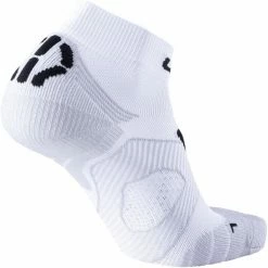 Offres 🎁 Chaussettes Trail Running UYN MAN RUN SUPER FAST 🧦 SOCKS WHITE/BLACK 22 Blanc / Noir / Gris ✔️ -Chaussettes sport Soldes 9 73583 man run super fast socks white black s100065 w030 02