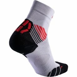 Top 10 👏 Chaussettes Trail Running UYN MAN RUN TRAIL CHALLENGE 🧦 SOCKS PEARL GREY/RED 23 Gris / Rouge / Noir 💯 -Chaussettes sport Soldes 9 73589 man run trail challenge socks pearl grey red s100074 g259 02