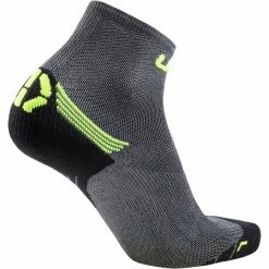 Meilleure affaire 🥰 Chaussettes Trail Running UYN MAN RUN SUPERLEGGERA 🧦 SOCKS SILVER/YELLOW FLUO 22 Gris / Jaune / Noir 🎁 -Chaussettes sport Soldes 9 73591 man run superleggera socks silver yellow fluo s100076 s062 02