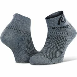 Sortie 😍 Chaussettes Trail Running BV SPORT SOCQUETTE LIGHT 3D MIX GREY 22  Gris 👏