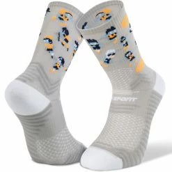 Tout neuf 🔥 Chaussettes Trail Running BV SPORT SOCQUETTE TRAIL ULTRA DBDB PICTO GRIS 21 Gris 💯