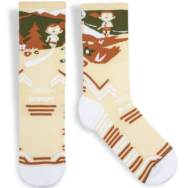 Meilleur prix 😉 Chaussettes Trail Running BV SPORT SOCQUETTE TRAIL ULTRA DBDB PANO CREME 21 Beige / Marron 😀 4 Meilleur prix 😉 Chaussettes Trail Running BV SPORT SOCQUETTE TRAIL ULTRA DBDB PANO CREME 21 Beige / Marron 😀 – Image 2