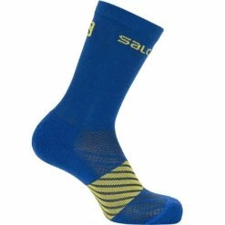 Remise 🎉 Chaussettes Trail Running SALOMON XA 2-PACK JR GENTIANE/BK/CHERRY TO 21 Bleu / Noir 🛒 -Chaussettes sport Soldes 9 85034 lc1552600 03