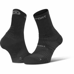 Bon marché ⭐ Chaussettes Randonnée BV SPORT TREK+ EVO BLACK 22 Noir 🔔