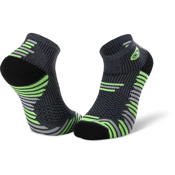 Coupon 😀 Chaussettes Trail Running BV SPORT TRAIL ELITE GREY/GREEN 21 Gris / Vert ✨ 3 Coupon 😀 Chaussettes Trail Running BV SPORT TRAIL ELITE GREY/GREEN 21 Gris / Vert ✨