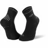 Coupon ⌛ Chaussettes Trail Running BV SPORT SOCQUETTE RUN MARATHON BLACK/GREY 22  Noir ❤️ -Chaussettes sport Soldes 9 87540 socquette run marathon noir gris 294 001 n g 01