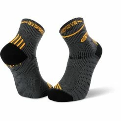 Bon marché 🥰 Chaussettes Trail Running BV SPORT SOCQUETTE RUN MARATHON GREY/ORANGE 21 Gris 🛒