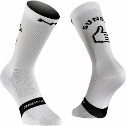 Coupon 🧨 Chaussettes Vélo NORTHWAVE SUNDAY MONDAY SOCK WHITE 21 Blanc ✔️
