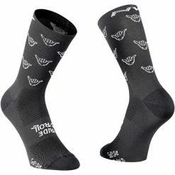 Coupon ⭐ Chaussettes Vélo NORTHWAVE RIDE & ROLL SOCK BLACK 21 Noir 🧨
