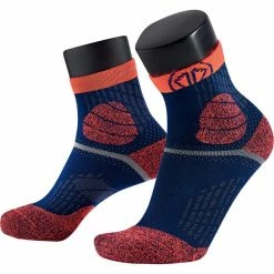 Top 10 😀 Chaussettes Trail Running SIDAS TRAIL PROTECT BLUE ORANGE 22 Bleu / Orange ✨ -Chaussettes sport Soldes 9 88728 csorutprot20 blor 04