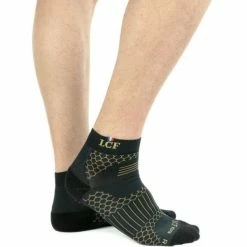 Grosses soldes 🔔 Chaussettes Trail Running LA CHAUSSETTE DE FRANCE ALBERTA BLACK YELLOW 22 Noir ✔️ -Chaussettes sport Soldes 9 89384 alberta noir jaune 356726219g 900b 05