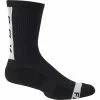Top 10 🤩 Chaussettes Vélo FOX 8" RANGER CUSHION SOCK BLACK 22 Noir / Blanc 🔥 -Chaussettes sport Soldes 9 90305 27419 001 01