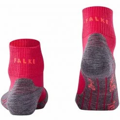 Acheter 👏 Chaussettes Randonnée FALKE TK5 SHORT W PINK 23 Rose / Gris 😉 -Chaussettes sport Soldes 9 90662 16473 8564 03