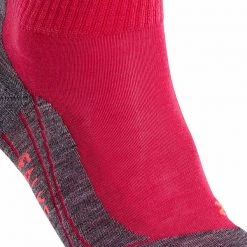 Acheter 👏 Chaussettes Randonnée FALKE TK5 SHORT W PINK 23 Rose / Gris 😉 -Chaussettes sport Soldes 9 90662 16473 8564 05