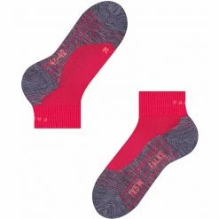 Acheter 👏 Chaussettes Randonnée FALKE TK5 SHORT W PINK 23 Rose / Gris 😉 -Chaussettes sport Soldes 9 90662 16473 8564 06