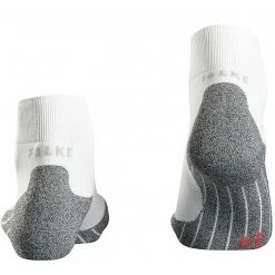 Acheter 👍 Chaussettes Trail Running FALKE RU4 LIGHT SHORT WHITE-MIX 22 Blanc / Gris ✔️ -Chaussettes sport Soldes 9 90667 16760 2020 03