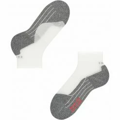 Acheter 👍 Chaussettes Trail Running FALKE RU4 LIGHT SHORT WHITE-MIX 22 Blanc / Gris ✔️ -Chaussettes sport Soldes 9 90667 16760 2020 06