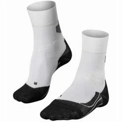 Nouveau 🛒 Chaussettes Trail Running FALKE STABILIZING COOL W WHITE 23 Blanc / Noir ✨