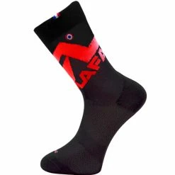 Meilleure vente 🎁 Chaussettes Vélo RAFA'L BIG LOGO BLACK/RED 21 Noir 😀