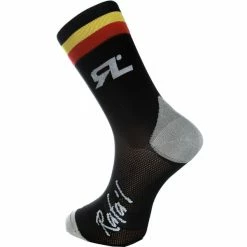 Top 10 😀 Chaussettes Vélo RAFA'L SELECTION BELGIUM BLACK 22 Noir 🤩
