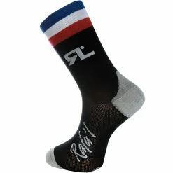 Vente flash 🎁 Chaussettes Vélo RAFA'L SELECTION FRANCE BLACK 22 Noir 😍