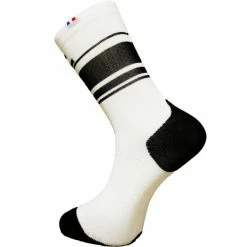 Meilleur prix 🤩 Chaussettes Vélo RAFA'L BOA WHITE BLACK 21 Blanc 😉
