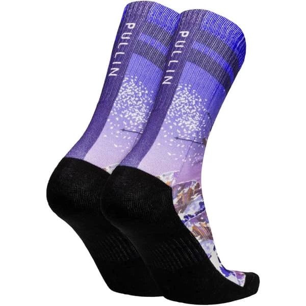 Meilleure affaire ⌛ Chaussettes Vélo PULLIN LONG TOUTSCH 21 Violet / Bleu 😍 4 Meilleure affaire ⌛ Chaussettes Vélo PULLIN LONG TOUTSCH 21 Violet / Bleu 😍 – Image 2