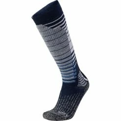 Le moins cher 🔔 Chaussettes De Ski UYN MAN SKI SNOWBOARD 🧦 SOCKS DARK BLUE/GREY MELANGE 23 Gris / Bleu / Noir 👏