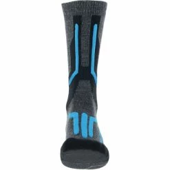 Nouveau 🔥 Chaussettes De Ski UYN MAN SKI CROSS COUNTRY 2IN 🧦 SOCKS ANTHRACITE/BLUE 23 Noir / Gris / Bleu 👏 -Chaussettes sport Soldes 9 94888 s100245 g036 04