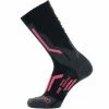 Nouveau ✔️ Chaussettes De Ski UYN LADY SKI CROSS COUNTRY 2IN 🧦 SOCKS BLACK/PINK 23 Noir / Gris / Rose ❤️ -Chaussettes sport Soldes 9 94889 s100246 b093 01