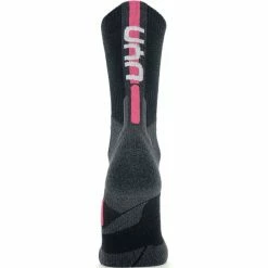 Nouveau ✔️ Chaussettes De Ski UYN LADY SKI CROSS COUNTRY 2IN 🧦 SOCKS BLACK/PINK 23 Noir / Gris / Rose ❤️ -Chaussettes sport Soldes 9 94889 s100246 b093 03