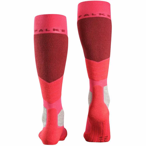 Remise 🛒 Chaussettes De Ski FALKE SK2 👩 WOMEN PINK 23 Rose / Gris ✨ 4 Remise 🛒 Chaussettes De Ski FALKE SK2 👩 WOMEN PINK 23 Rose / Gris ✨ – Image 2