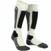Offres 🌟 Chaussettes De Ski FALKE SK2 WOOL 👩 WOMEN OFF-WHITE 23 Blanc / Noir / Gris 🥰 -Chaussettes sport Soldes 9 97193 sk2 wool women off white 16525 2040 01